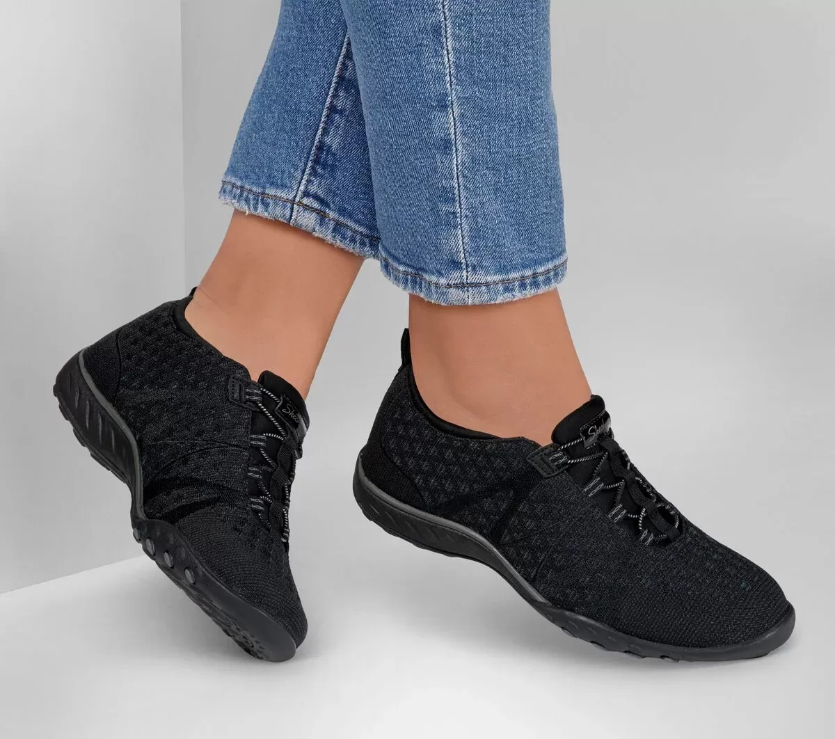 Afslappet pasform: Ånde let -Sere-strikket